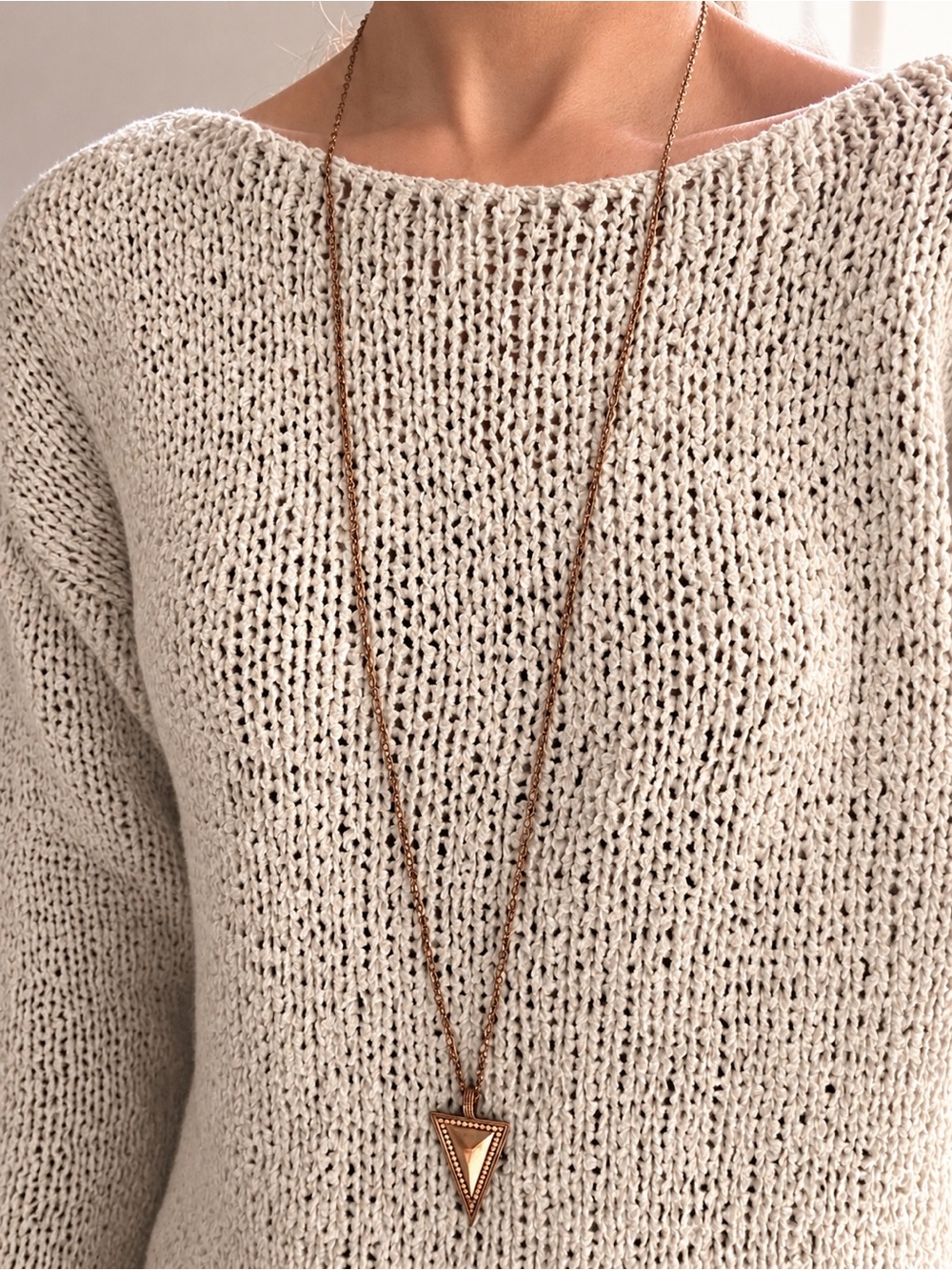 Vintage Anna Beck long necklace